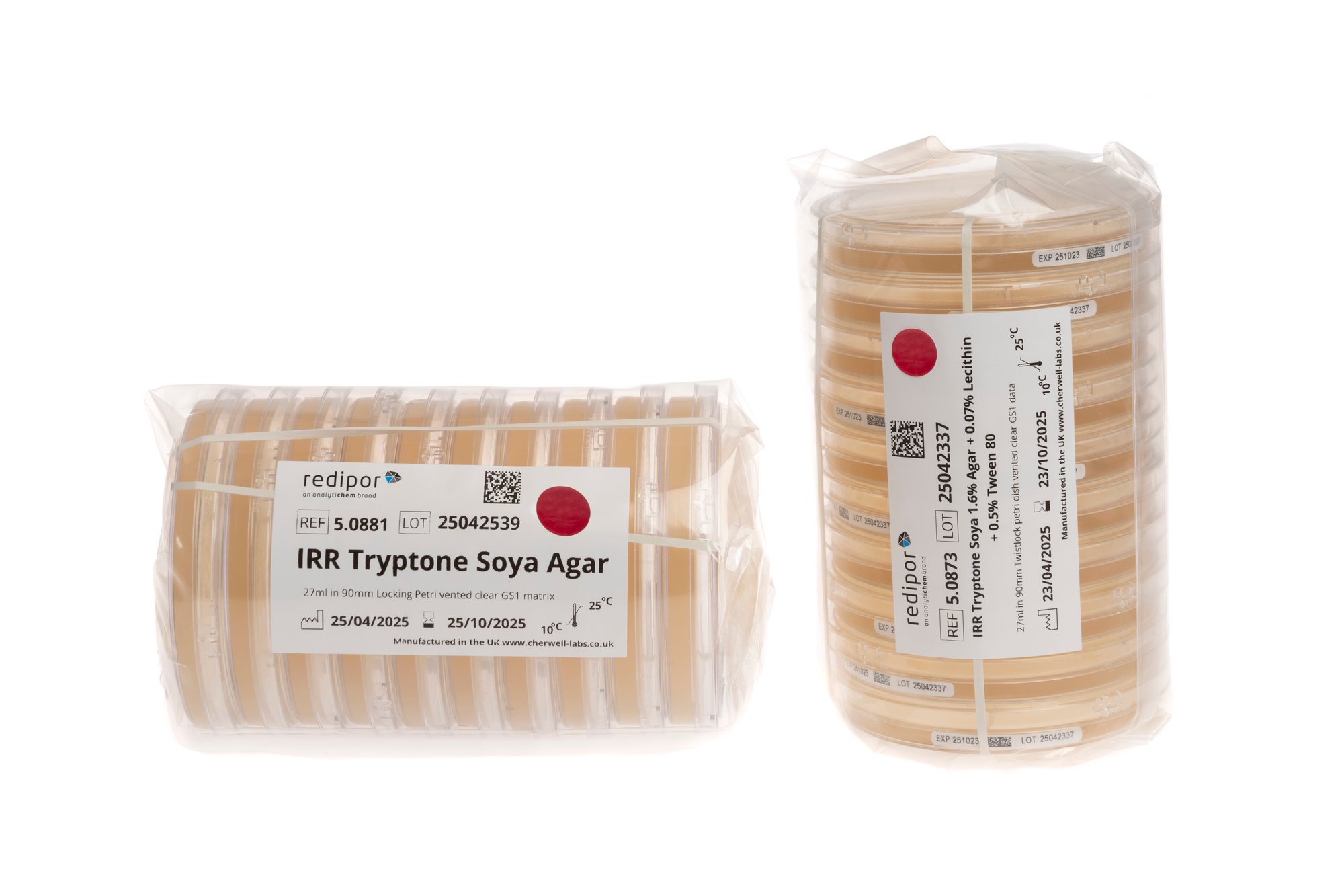 Redipor TwistLock 90mm Petri Dish